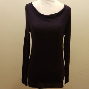 Banana Republic Deep Purple Versatile Sweater
